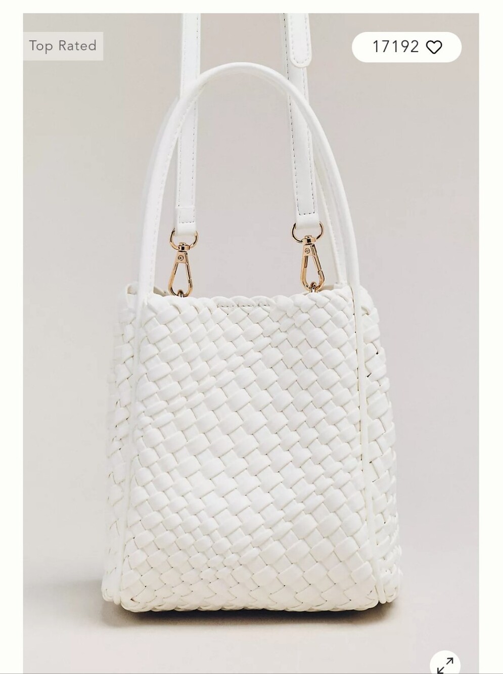 Anthropologie Hollace Tote: Woven Mini Edition Bag